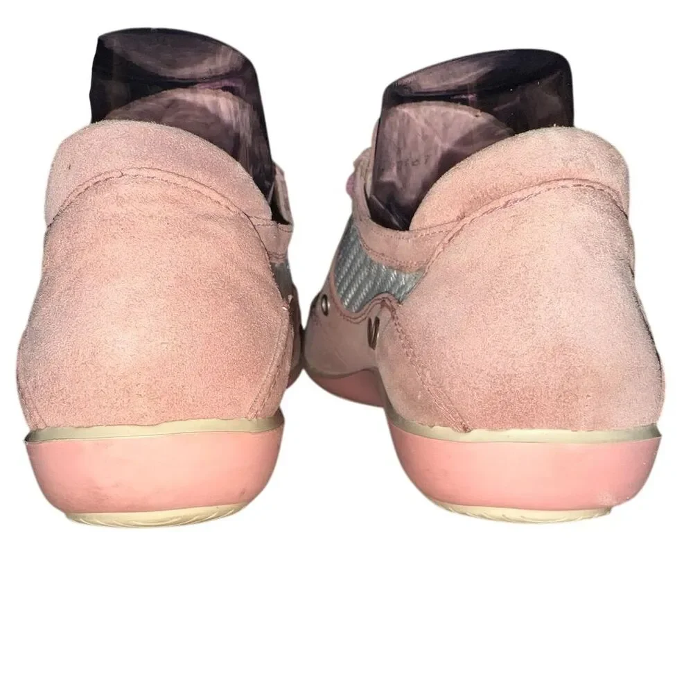 Stuart Weitzman Women's Pink Lace Up Size‎ 8 Narrow Shoes